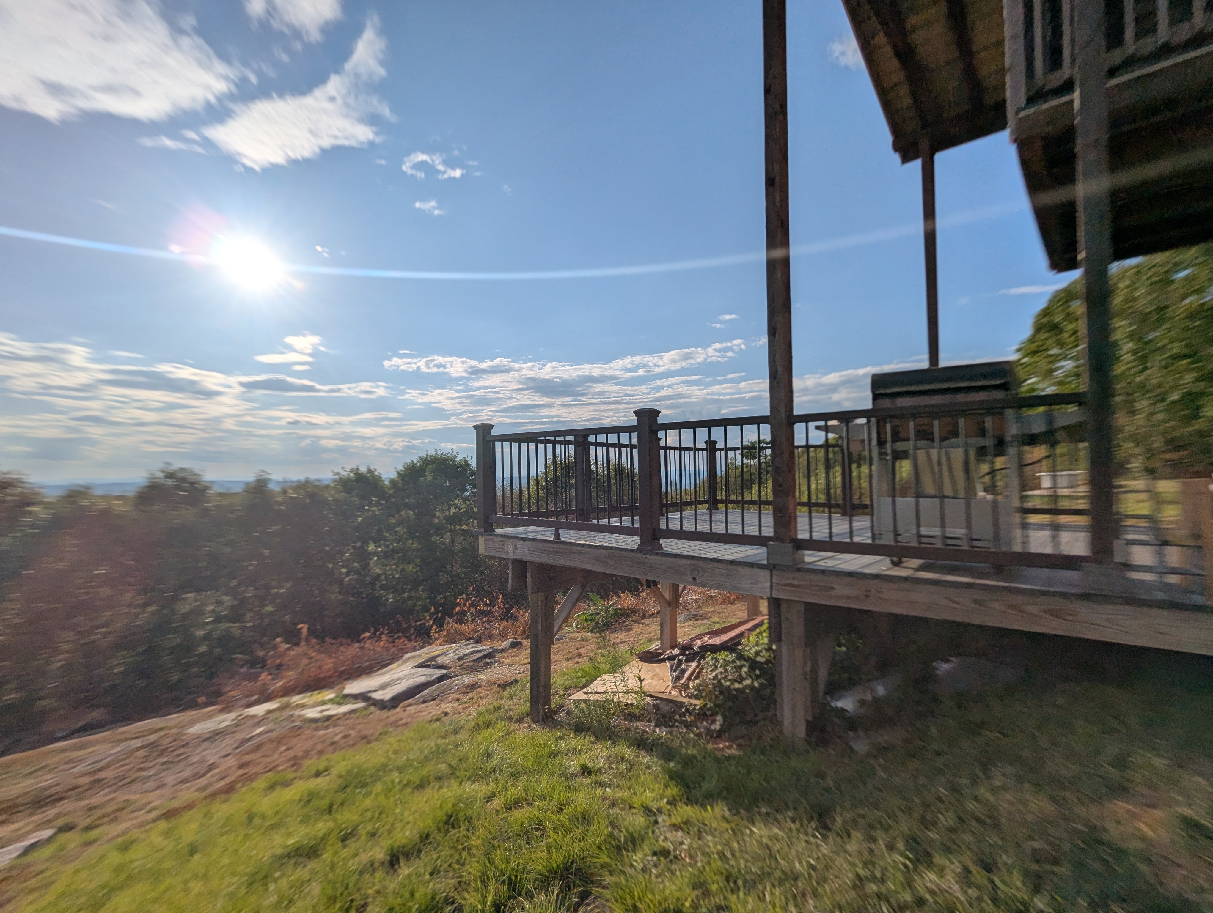 Landscape surrounding the property